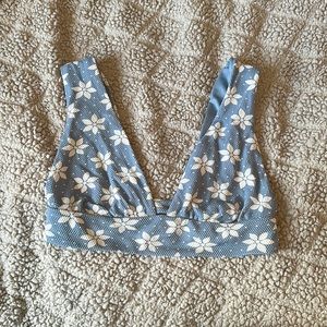 Never worn. Billabong x Wrangler bikini top